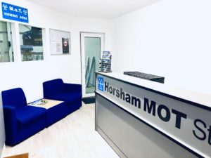 Horsham MOT Station's Reception